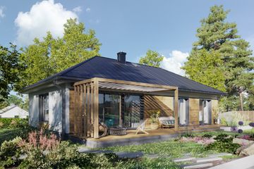  Projekt domu Aris Beta Pik (1911) (KRD3054) - projekt domu parterowego - Zdjęcie 4