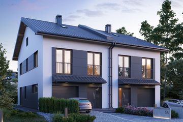  Projekt domu Iryda Beta Duo (1912) (KRD3055) - projekt domu z pełnym piętrem - Zdjęcie 1