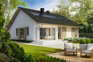  Projekt domu Rafael III (30 stopni) (WRC2831) - projekt domu parterowego - Zdjęcie 2