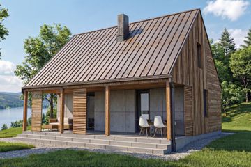  Projekt domu Chmiel 2 (GDE1071) - projekt domu parterowego z poddaszem - Zdjęcie 8