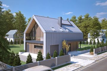  Projekt domu Malutki 11 (BSA2388) - projekt domu parterowego z poddaszem - Zdjęcie 4