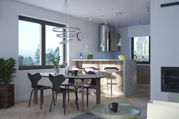  Projekt domu Arsenowo 1m (KRP2815) - projekt domu parterowego - Zdjęcie 4