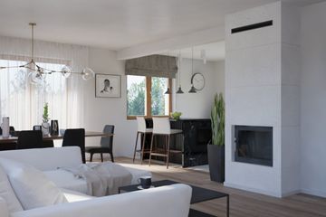  Projekt domu Izabelów (KRP2812) - projekt domu parterowego z poddaszem - Zdjęcie 4