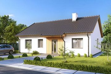  Projekt domu Ania (WRD3268) - projekt domu parterowego - Zdjęcie 1