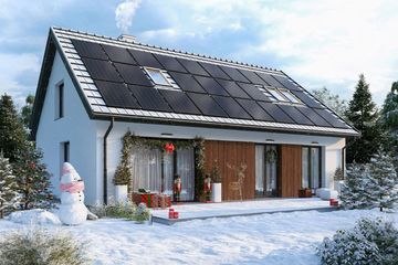  Projekt domu Warszawska stodoła (WRD3261) - projekt domu parterowego z poddaszem - Zdjęcie 1