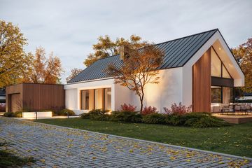  Projekt domu NewHouse 730 G2 (KRZ1114) - projekt domu parterowego - Zdjęcie 2