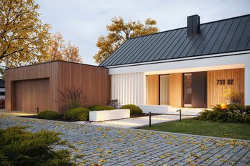  Projekt domu NewHouse 730 G2 (KRZ1114) - projekt domu parterowego - Zdjęcie 8