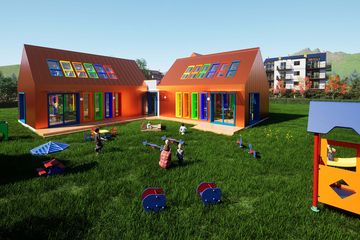  Projekt przedszkola Żłobek klub dziecięcy (GDI1000) - projekt przedszkola parterowego - Zdjęcie 2