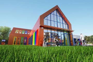  Projekt przedszkola Żłobek klub dziecięcy (GDI1000) - projekt przedszkola parterowego - Zdjęcie 4