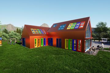  Projekt przedszkola Żłobek klub dziecięcy (GDI1000) - projekt przedszkola parterowego - Zdjęcie 5