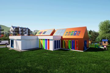  Projekt przedszkola Żłobek klub dziecięcy (GDI1000) - projekt przedszkola parterowego - Zdjęcie 7