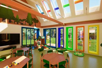  Projekt przedszkola Żłobek klub dziecięcy (GDI1000) - projekt przedszkola parterowego - Zdjęcie 12