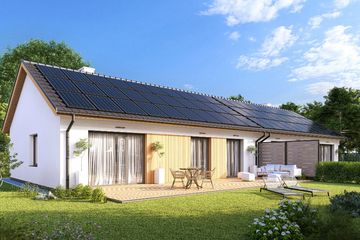 Projekt domu Ania - dwulokalowy PLP (WRD3273) - projekt domu parterowego - Zdjęcie 1