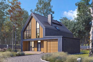  Projekt domu Malutki 10 (BSA2390) - projekt domu parterowego z poddaszem - Zdjęcie 6