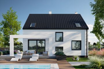  Projekt domu Sambor As Solo (1915) (KRD3052) - projekt domu parterowego z poddaszem - Zdjęcie 5