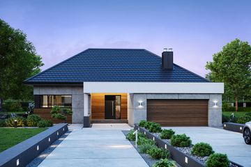  Projekt domu VK 31 (KRZ1115) - projekt domu parterowego - Zdjęcie 24