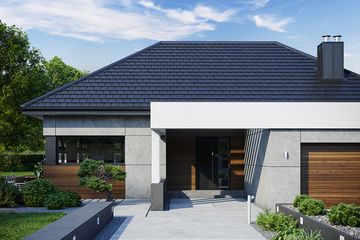  Projekt domu VK 31 (KRZ1115) - projekt domu parterowego - Zdjęcie 6