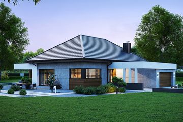  Projekt domu VK 31 (KRZ1115) - projekt domu parterowego - Zdjęcie 7