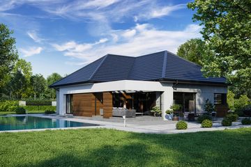  Projekt domu VK 31 (KRZ1115) - projekt domu parterowego - Zdjęcie 10