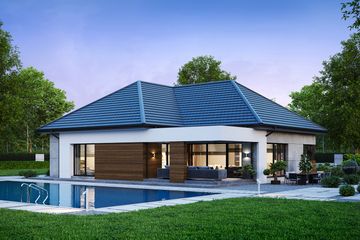  Projekt domu VK 31 (KRZ1115) - projekt domu parterowego - Zdjęcie 11