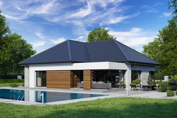  Projekt domu VK 31 (KRZ1115) - projekt domu parterowego - Zdjęcie 12