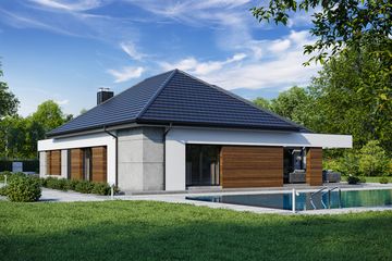  Projekt domu VK 31 (KRZ1115) - projekt domu parterowego - Zdjęcie 16