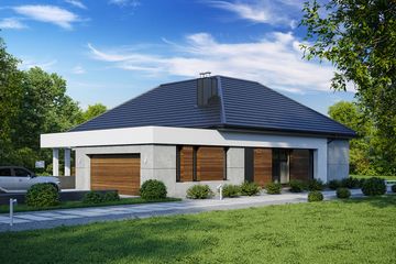  Projekt domu VK 31 (KRZ1115) - projekt domu parterowego - Zdjęcie 19