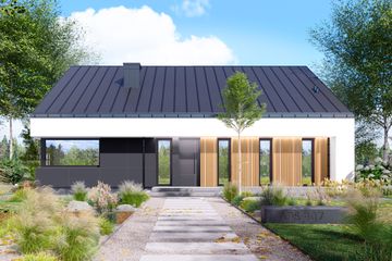  Projekt domu APS 407 (LUA1648) - projekt domu parterowego - Zdjęcie 8