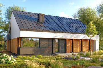  Projekt domu APS 407 (LUA1648) - projekt domu parterowego - Zdjęcie 2