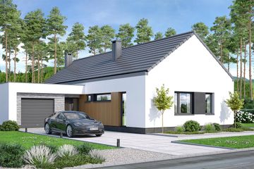  Projekt domu Gustav 2 (WOF1246) - projekt domu parterowego - Zdjęcie 5