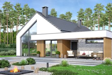  Projekt domu Gustav 2 (WOF1246) - projekt domu parterowego - Zdjęcie 3