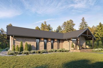  Projekt domu Stella (BSE1266) - projekt domu parterowego - Zdjęcie 1