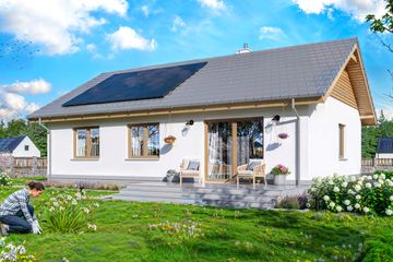  Projekt domu Tebe energo (WOE1201) - projekt domu parterowego - Zdjęcie 2