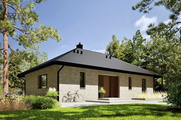  Projekt domu Mini 25 energo (WRC2806) - projekt domu parterowego - Zdjęcie 2