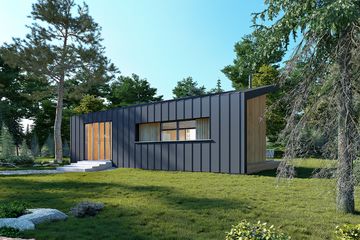  Projekt domu letniskowego Śmiałek 2 dr-S (BSA2392) - projekt domu letniskowego parterowego - Zdjęcie 4