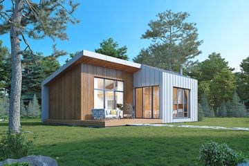  Projekt domu letniskowego Śmiałek 2 dr-S (BSA2392) - projekt domu letniskowego parterowego - Zdjęcie 7