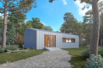  Projekt domu letniskowego Śmiałek 2 dr-S (BSA2392) - projekt domu letniskowego parterowego - Zdjęcie 8