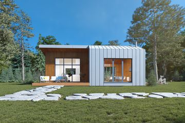  Projekt domu letniskowego Śmiałek 2 dr-S (BSA2392) - projekt domu letniskowego parterowego - Zdjęcie 9