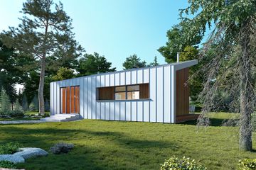  Projekt domu letniskowego Śmiałek 2 dr-S (BSA2392) - projekt domu letniskowego parterowego - Zdjęcie 10