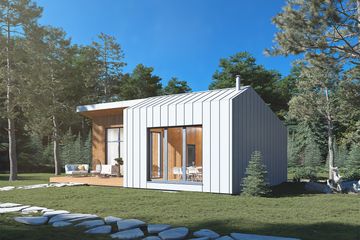  Projekt domu letniskowego Śmiałek 2 dr-S (BSA2392) - projekt domu letniskowego parterowego - Zdjęcie 11