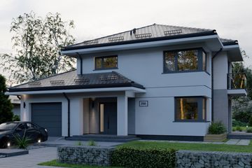  Projekt domu APS 266 ECO (LUA1649) - projekt domu z pełnym piętrem - Zdjęcie 2