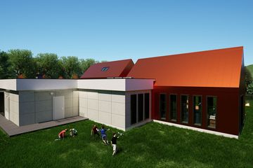 Projekt budynku usługowego Centrum integracji społecznej (GDI1001) - projekt budynku parterowego - Zdjęcie 5
