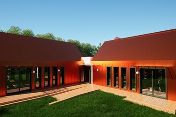  Projekt budynku usługowego Centrum integracji społecznej (GDI1001) - projekt budynku parterowego - Zdjęcie 6