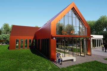 Projekt budynku usługowego Centrum integracji społecznej (GDI1001) - projekt budynku parterowego - Zdjęcie 8