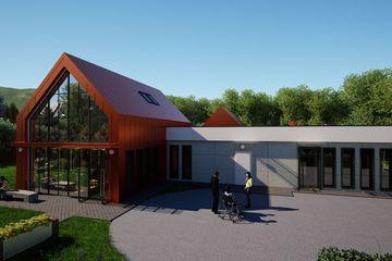  Projekt budynku usługowego Centrum integracji społecznej (GDI1001) - projekt budynku parterowego - Zdjęcie 12