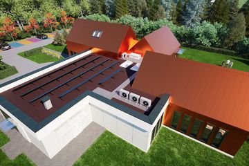  Projekt budynku usługowego Centrum integracji społecznej (GDI1001) - projekt budynku parterowego - Zdjęcie 14