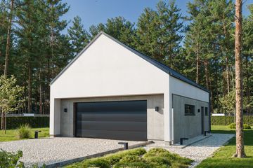  Projekt budynku gospodarczego BK-31 (WWC1040) - projekt budynku parterowego - Zdjęcie 1