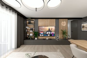 Projekt domu Ka215 - parterowy dom o powierzchni 69,86 m², dach płaski - ujęcie 7