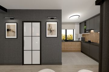 Projekt domu Ka215 - parterowy dom o powierzchni 69,86 m², dach płaski - ujęcie 12