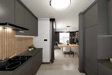 Projekt domu Ka215 - parterowy dom o powierzchni 69,86 m², dach płaski - ujęcie 16